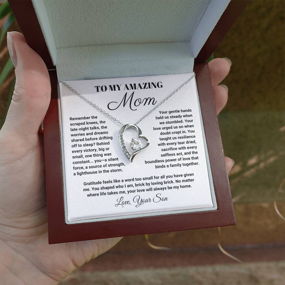 To My Amazing Mom - One Thing Was Constant… You