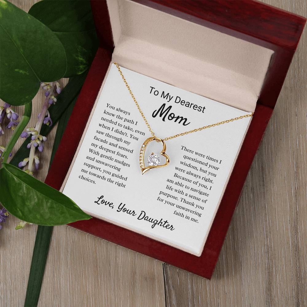 To My Dearest Mom - Your Unwavering Faith