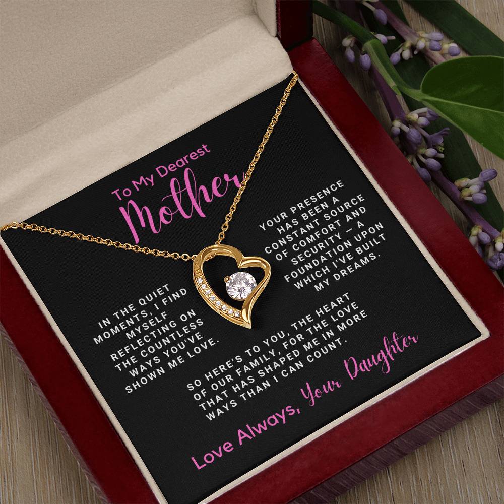To My Dearest Mother - A Foundation for My Dreams