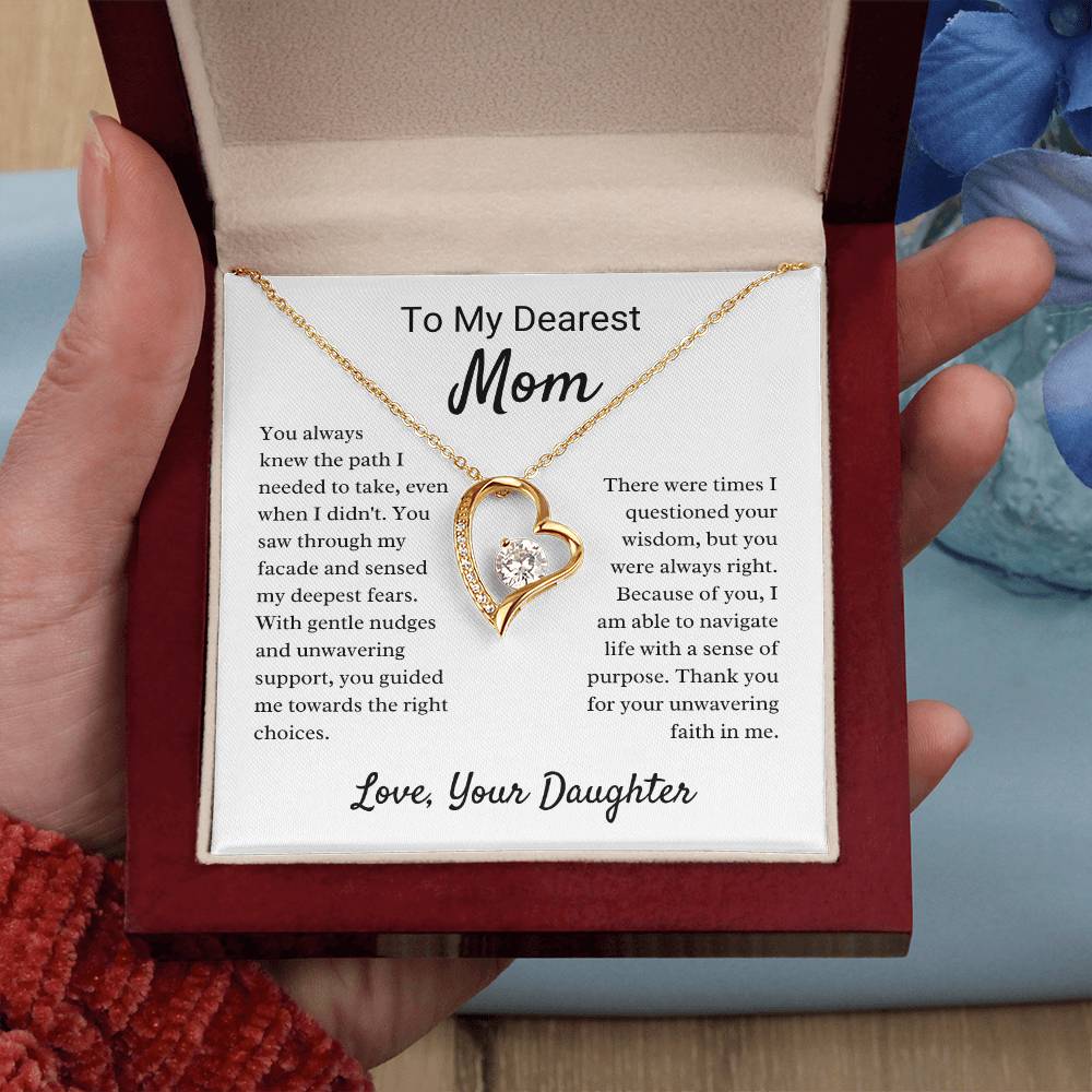 To My Dearest Mom - Your Unwavering Faith