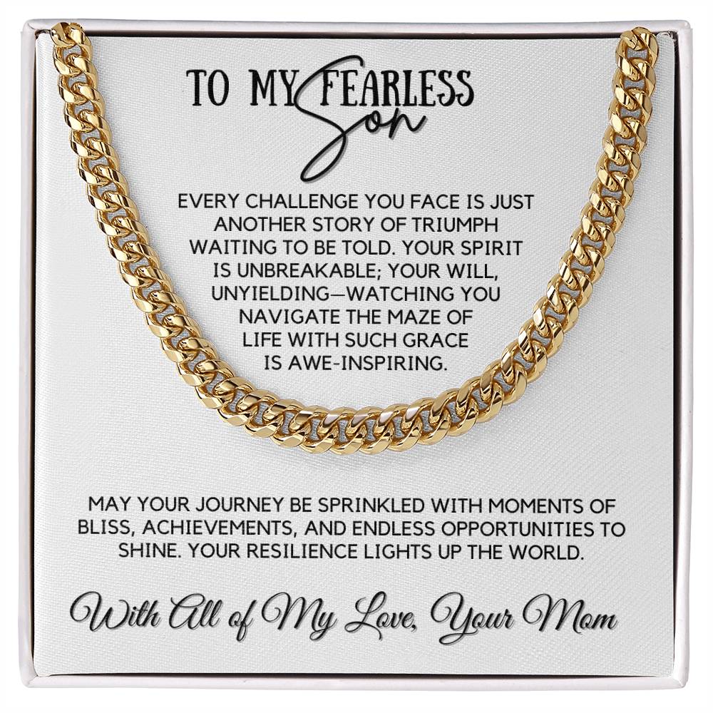 To My Fearless Son - Another Story of Triumph Waiting to be Told