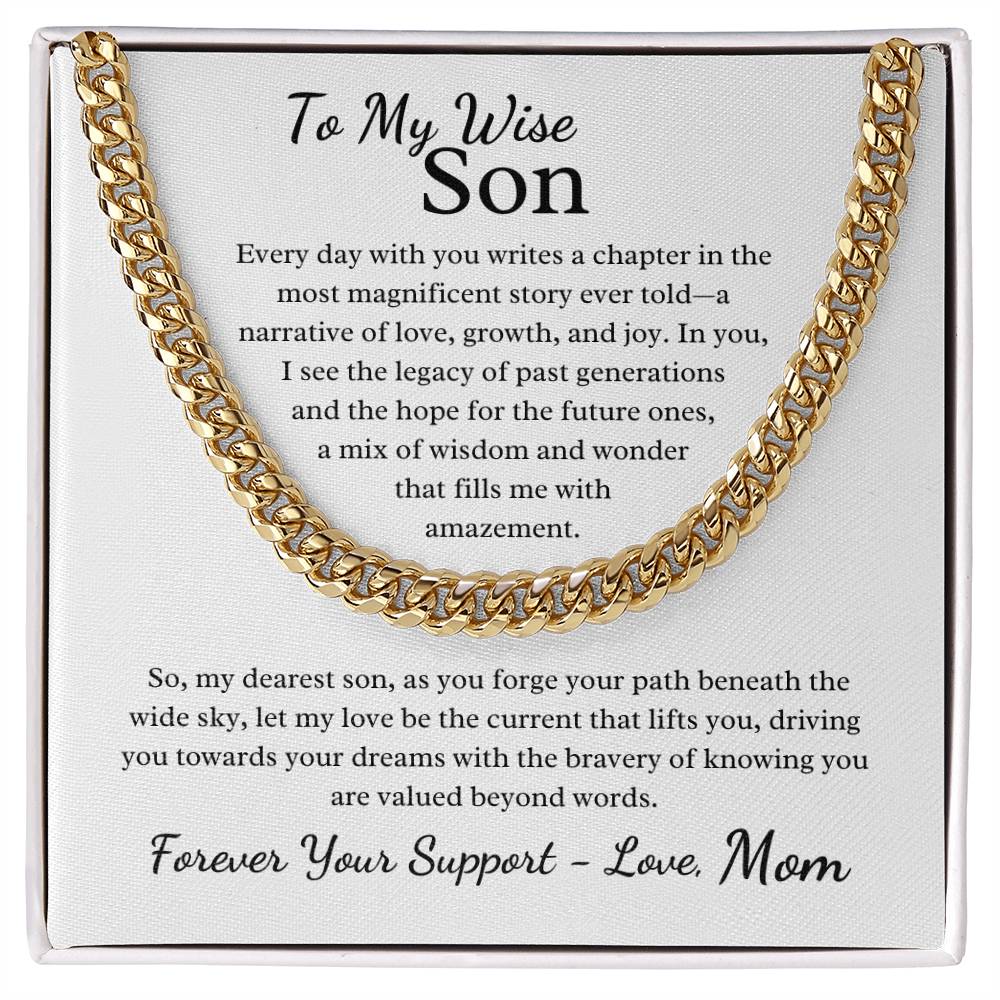 To My Wise Son - The Most Magnificent Story Ever Told