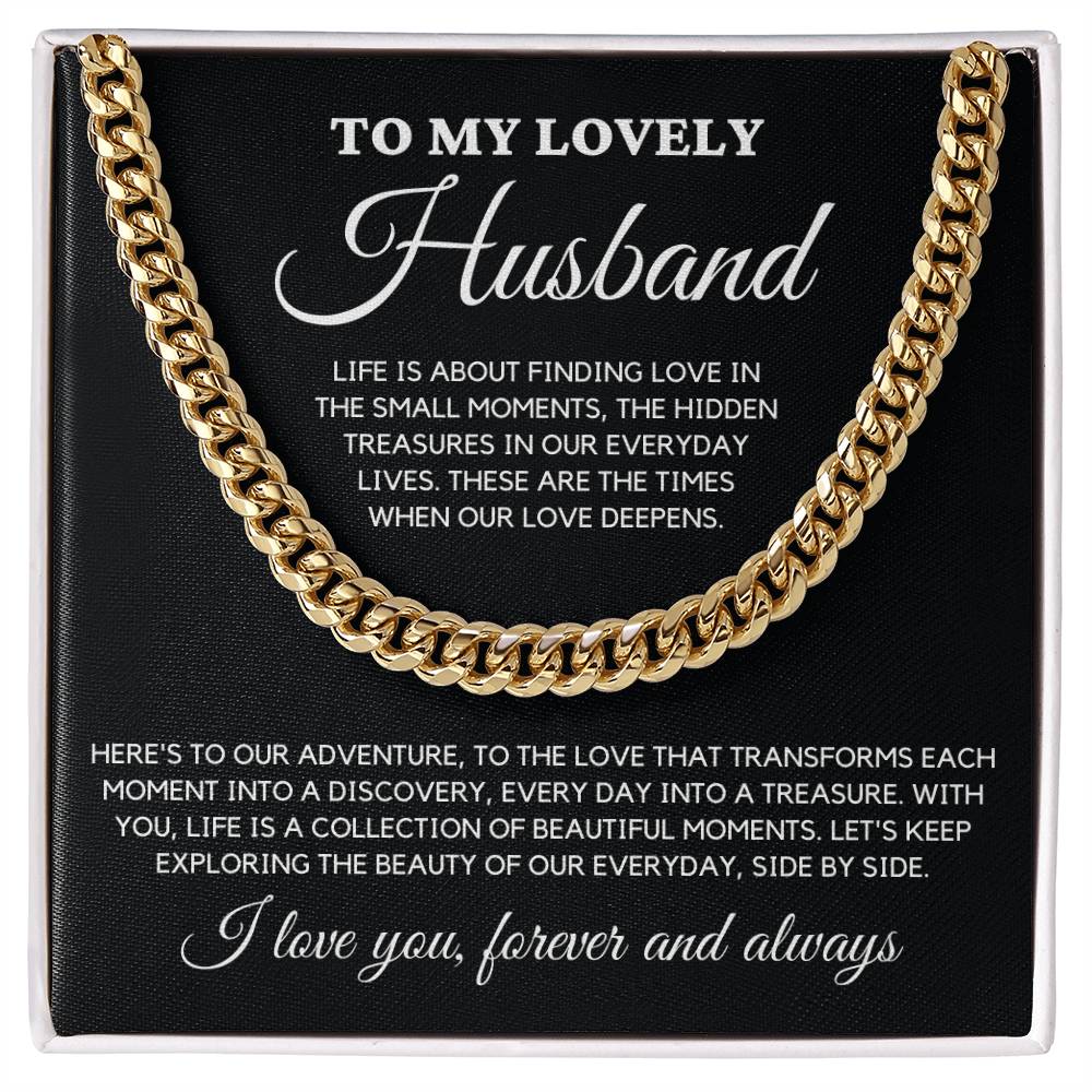 To My Lovely Husband - Times When Our Love Deepens