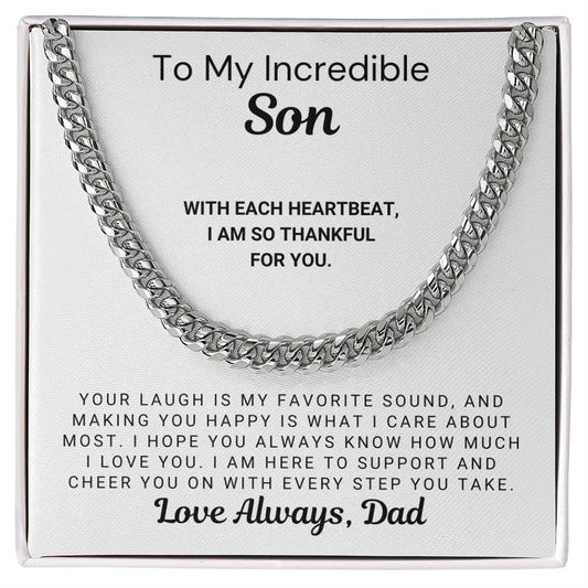 To My Incredible Son - Your Laugh is My Favorite Sound