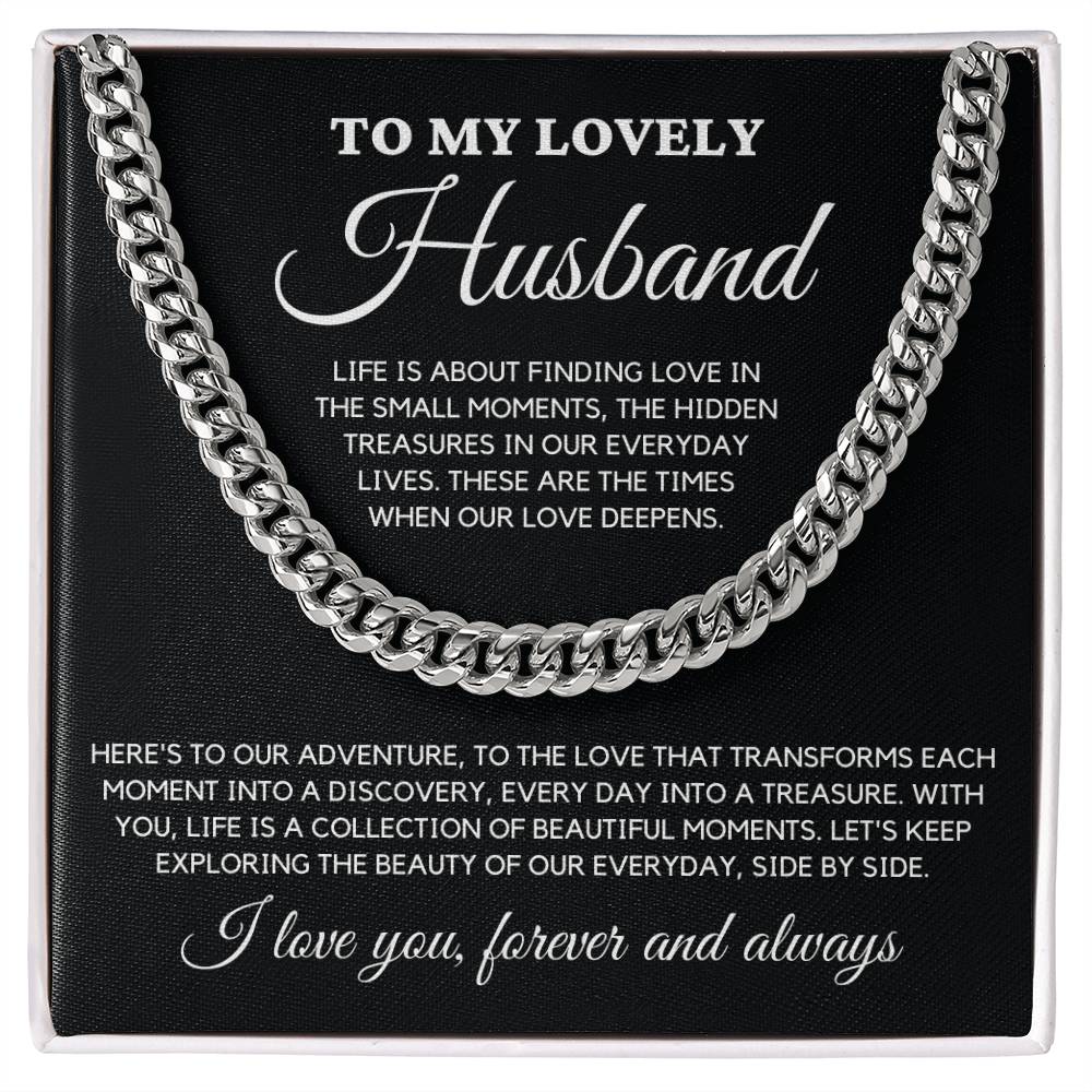 To My Lovely Husband - Times When Our Love Deepens