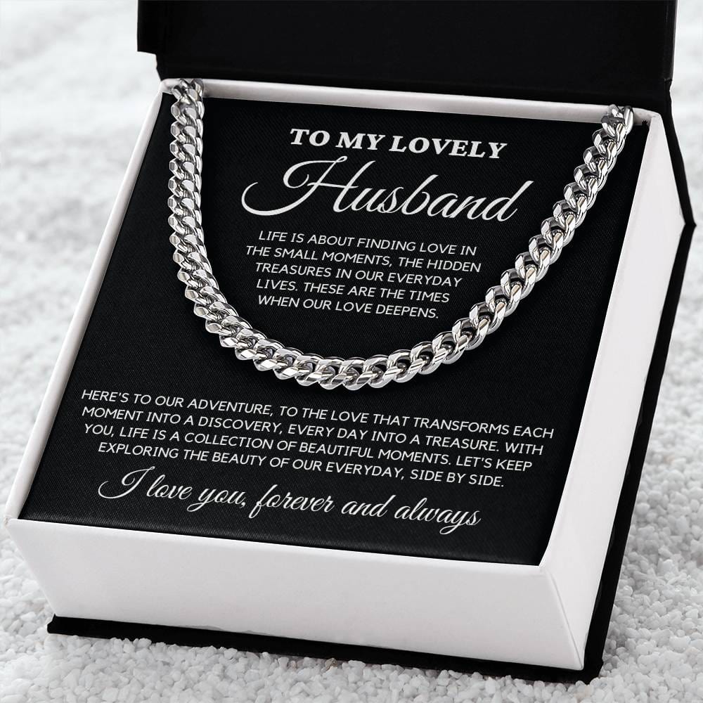 To My Lovely Husband - Times When Our Love Deepens