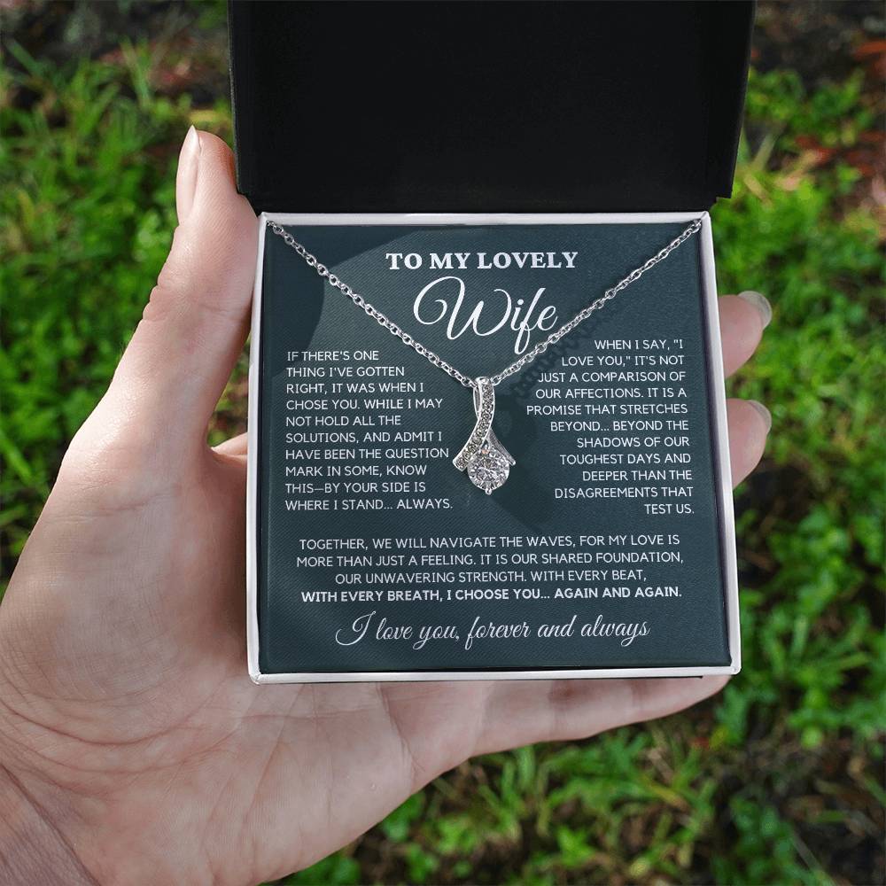 To My Lovely Wife - If There's One Thing I've Gotten RIght