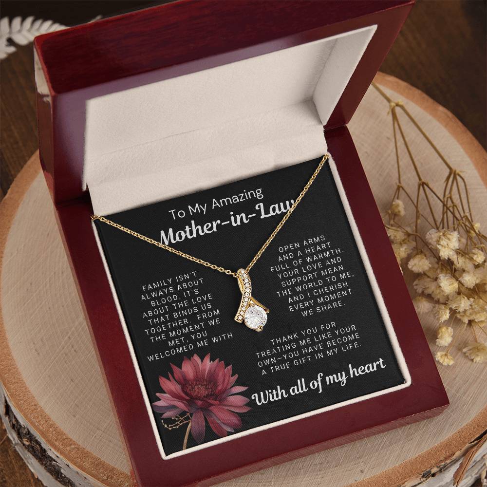 To My Amazing Mother-in-Law - You Welcomed Me With Open Arms