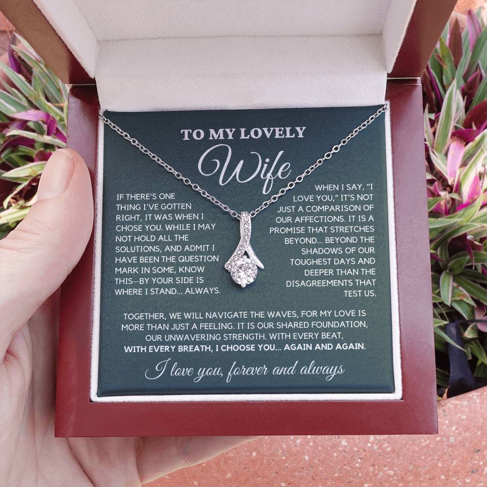 To My Lovely Wife - If There's One Thing I've Gotten RIght