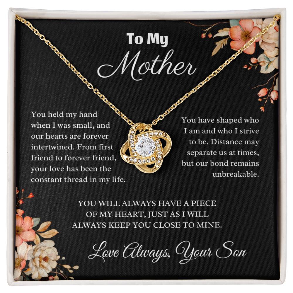 To My Mother - Our Hearts Are Forever Intertwined