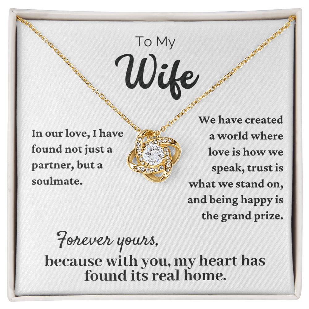 To My Wife - Happy is the Grand Prize