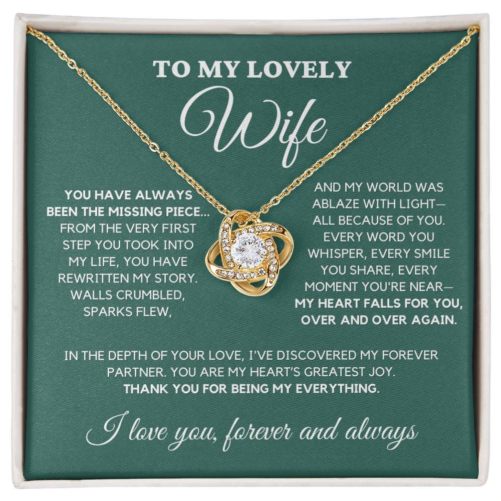 To My Lovely Wife - You Have Always Been the Missing Piece