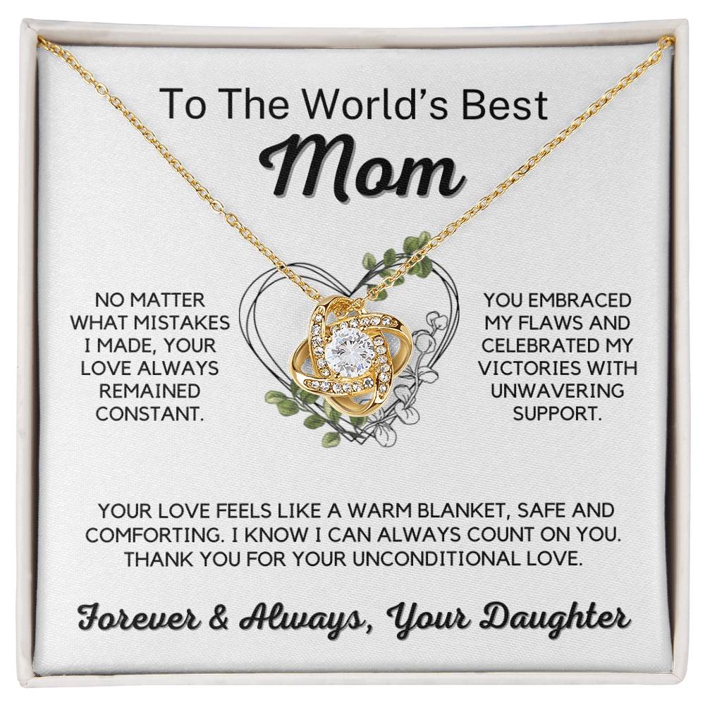 To The World's Best Mom - Your Love Always Remained Constant
