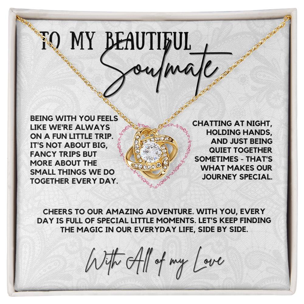 To My Beautiful Soulmate - Cheers to Our Amazing Adventure
