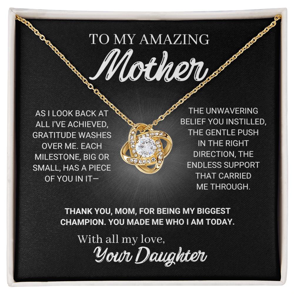To My Amazing Mother - Gratitude Washes Over Me