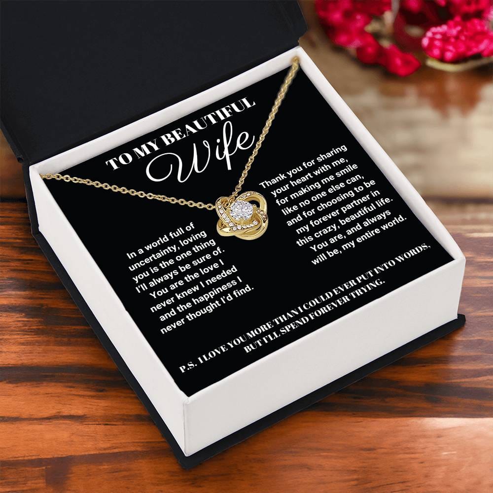 To My Beautiful Wife - I'll Spend Forever Trying