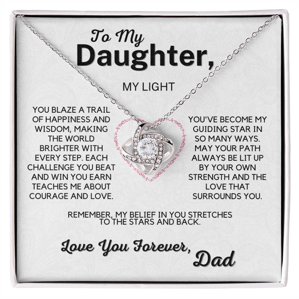 To My Daughter - You Blaze a Trail of Happiness and Wisdom