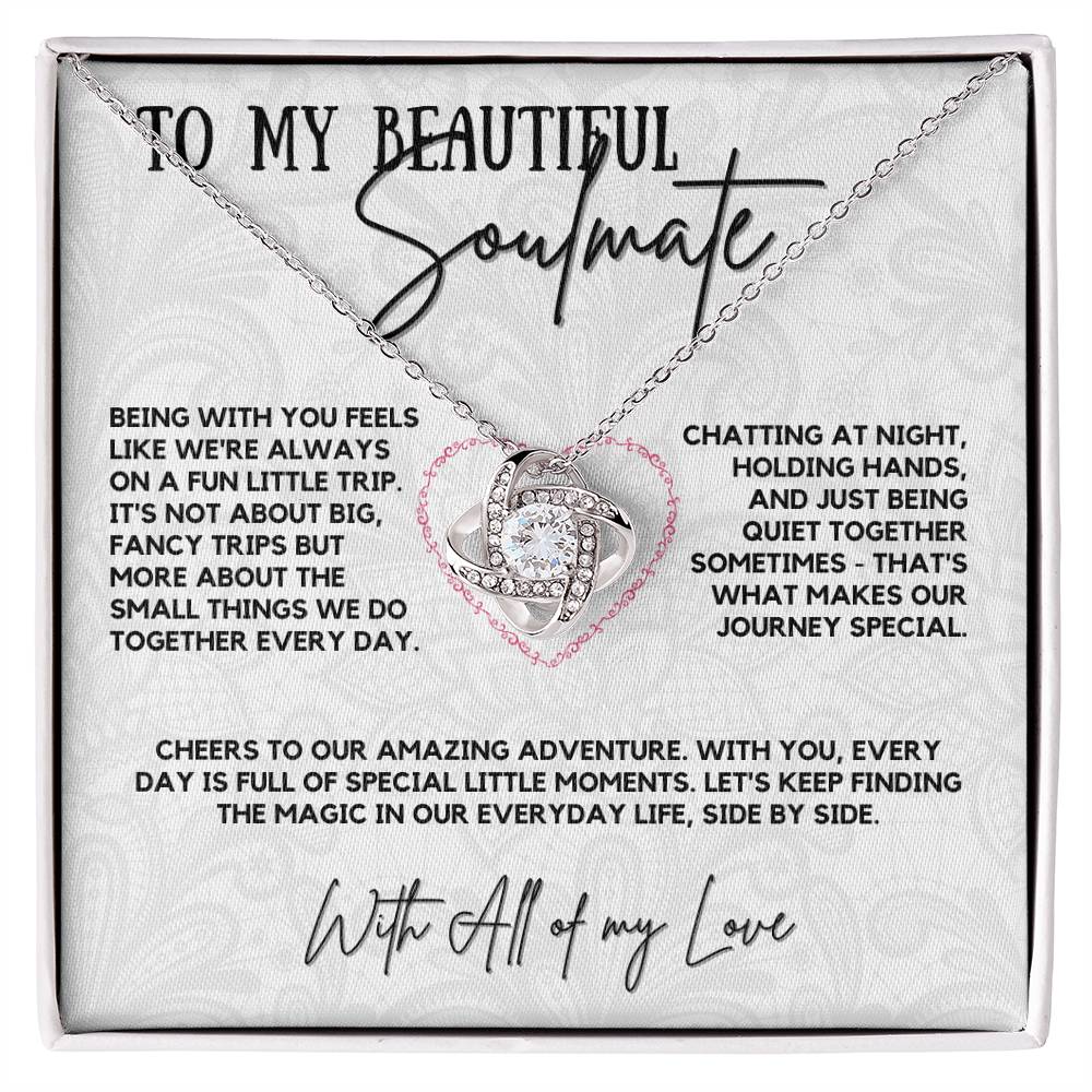 To My Beautiful Soulmate - Cheers to Our Amazing Adventure