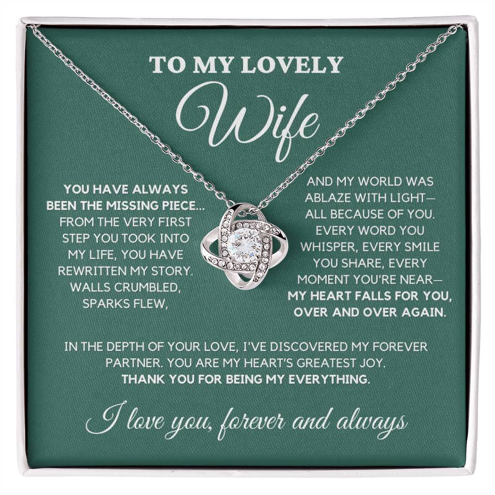 To My Lovely Wife - You Have Always Been the Missing Piece