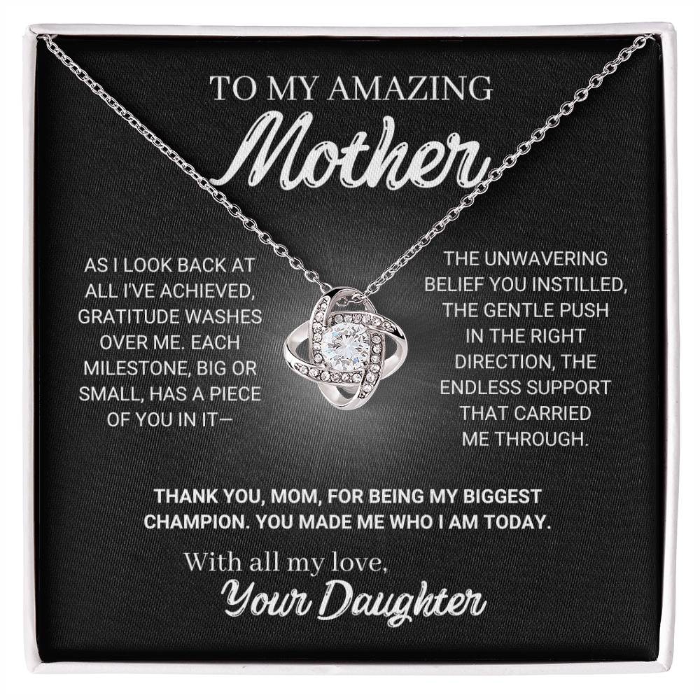 To My Amazing Mother - Gratitude Washes Over Me