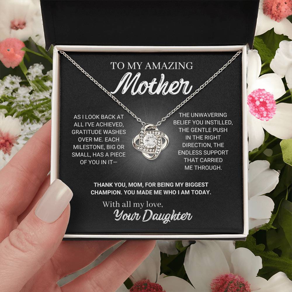 To My Amazing Mother - Gratitude Washes Over Me