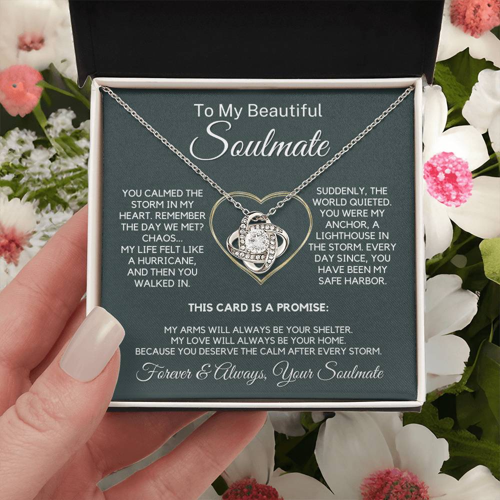 To My Beautiful Soulmate - You Calmed the Storm in My Heart