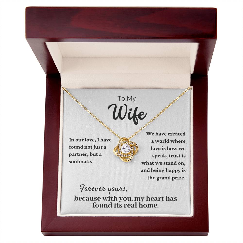 To My Wife - Happy is the Grand Prize