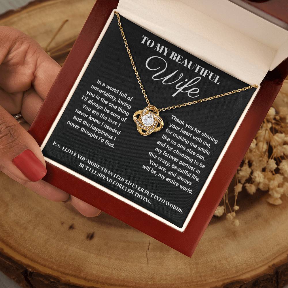 To My Beautiful Wife - I'll Spend Forever Trying