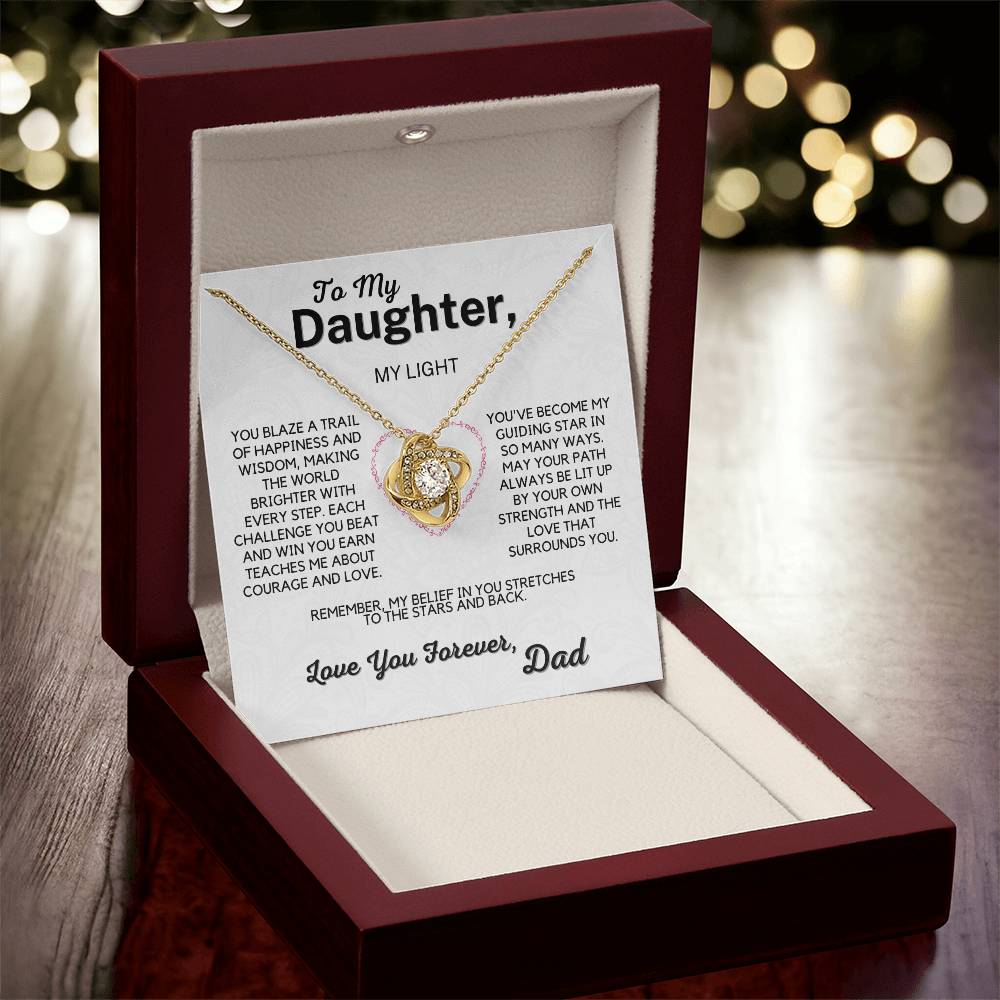To My Daughter - You Blaze a Trail of Happiness and Wisdom
