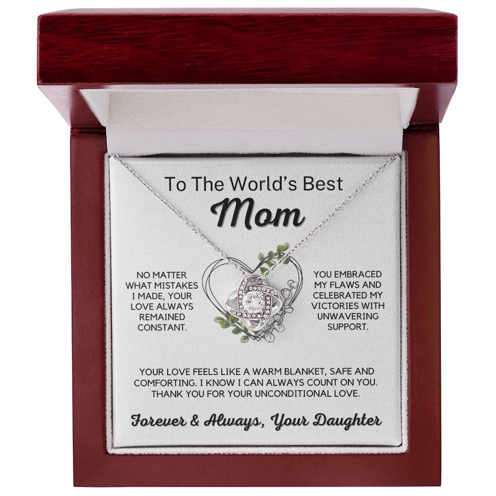 To The World's Best Mom - Your Love Always Remained Constant