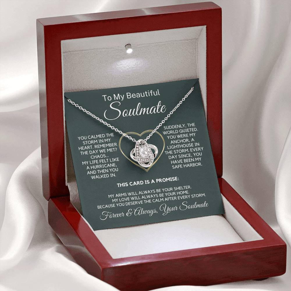 To My Beautiful Soulmate - You Calmed the Storm in My Heart