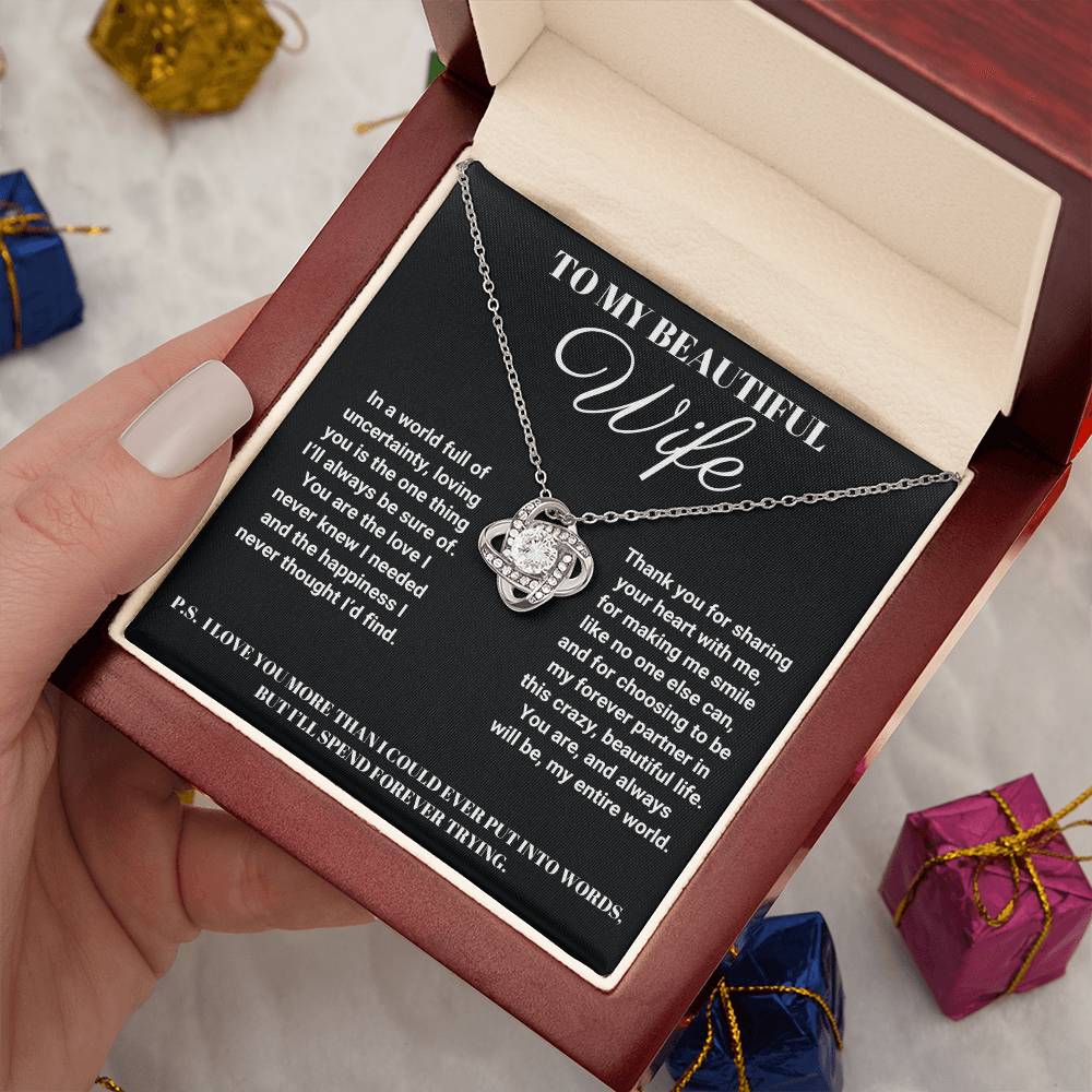 To My Beautiful Wife - I'll Spend Forever Trying
