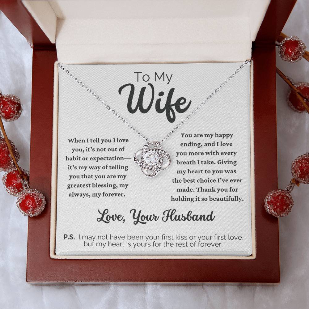 To My Wife - You Are My Greatest Blessing