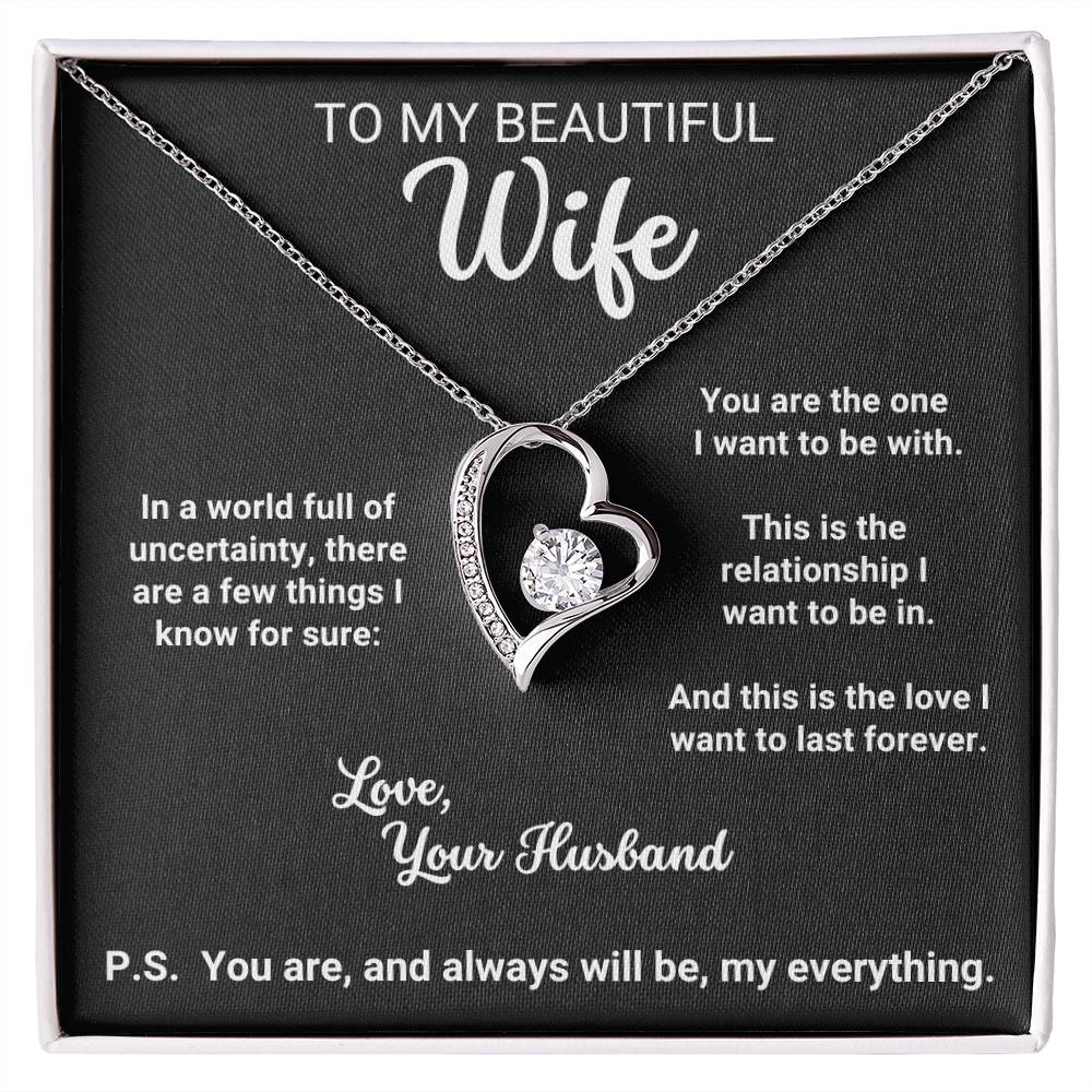 To My Beautiful Wife - This is the Love I Want to Last Forever