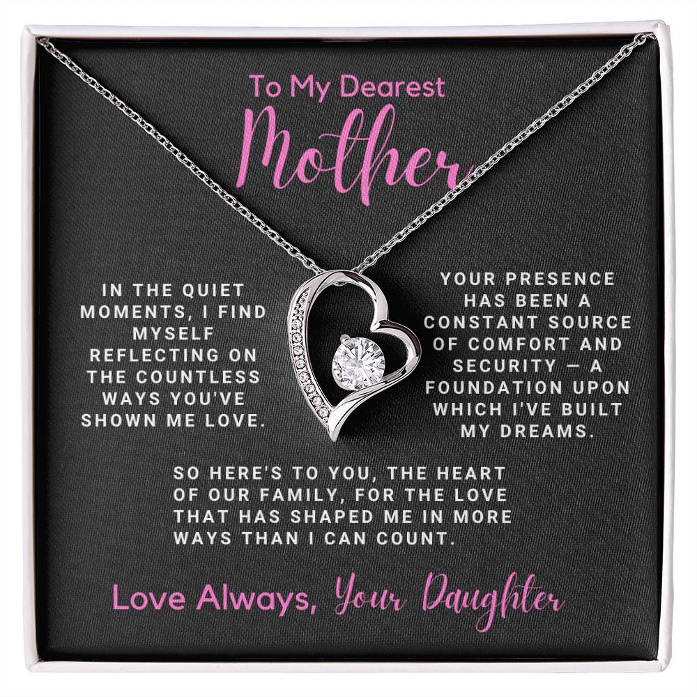 To My Dearest Mother - A Foundation for My Dreams