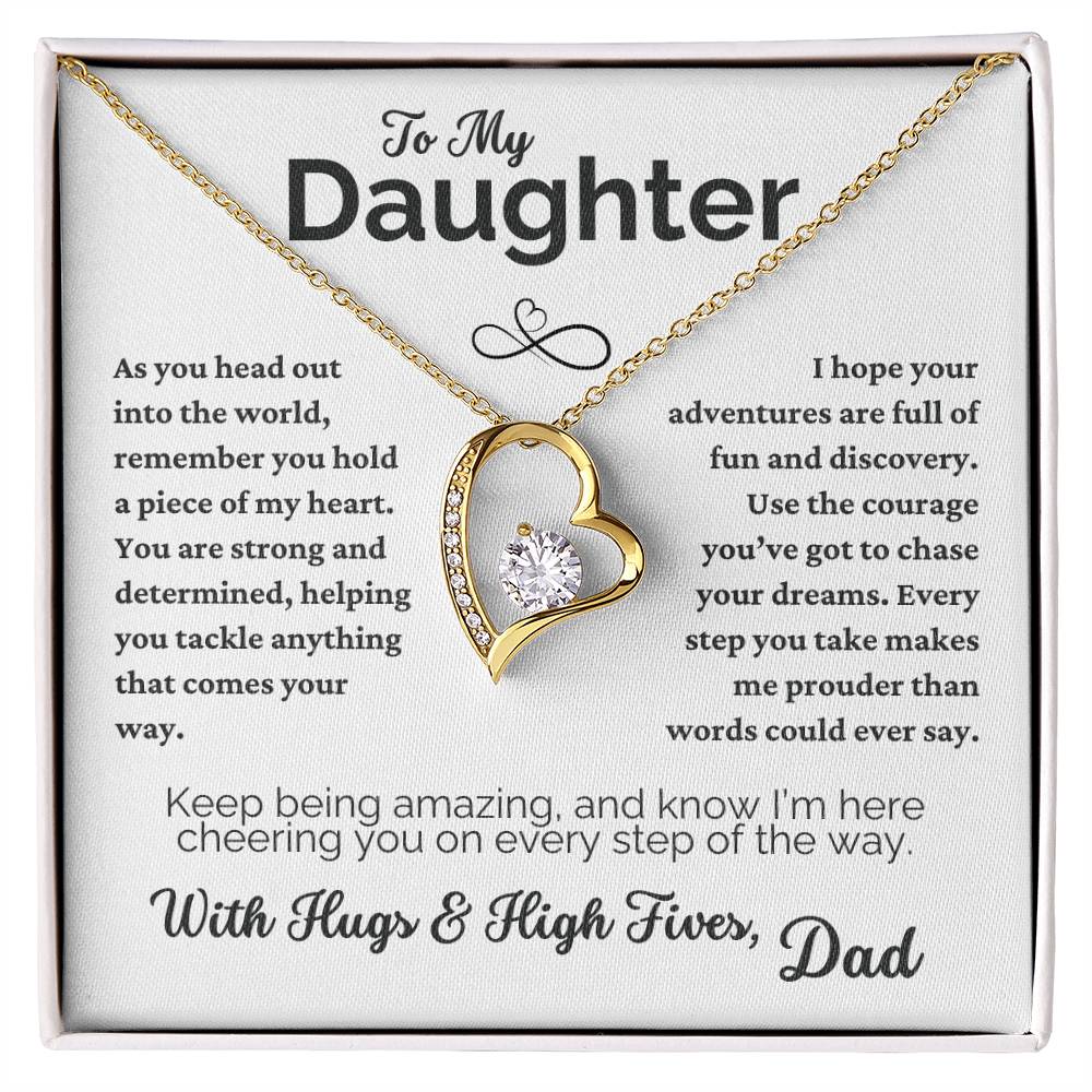 To My Daughter - Know I'm Here Cheering You On