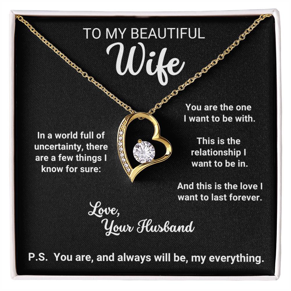 To My Beautiful Wife - This is the Love I Want to Last Forever