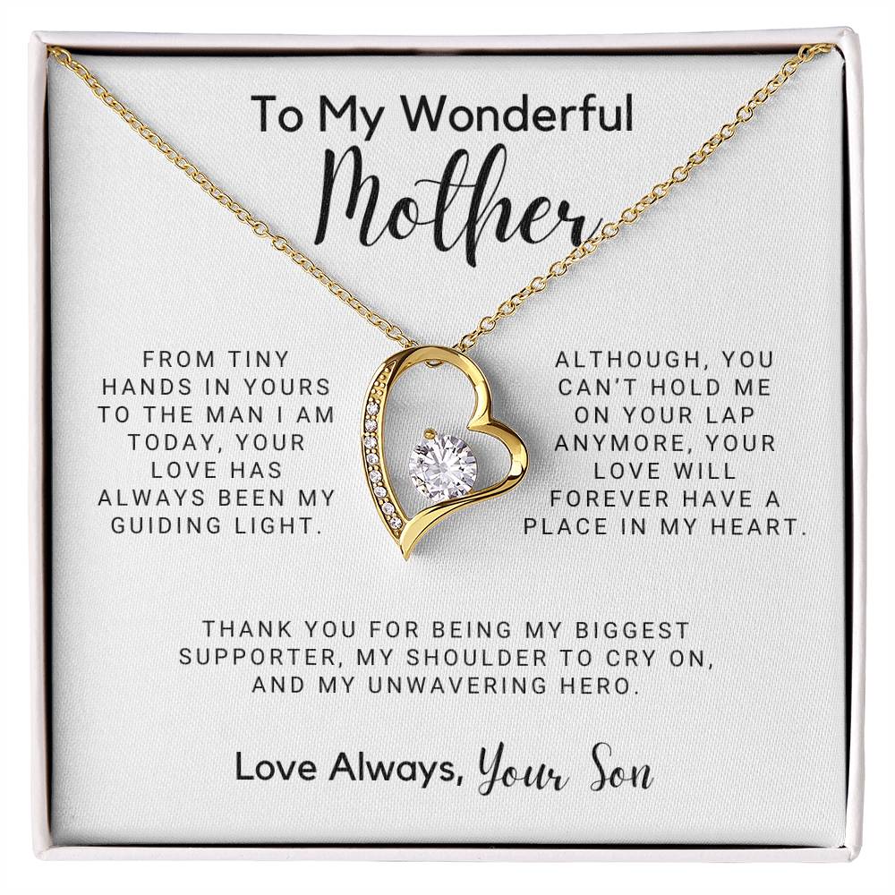 To My Wonderful Mother - From Tiny Hands In Yours To The Man I Am