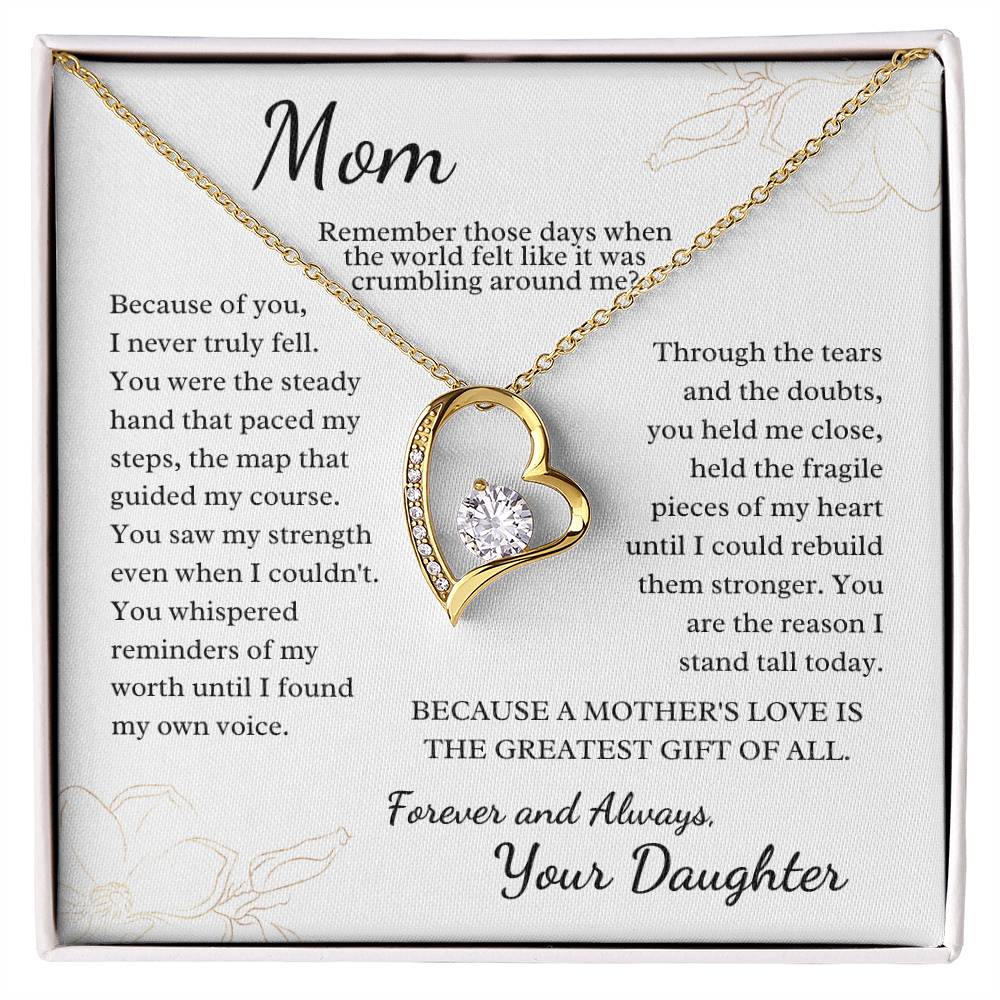 Mom - Because of You, I Never Truly Fell