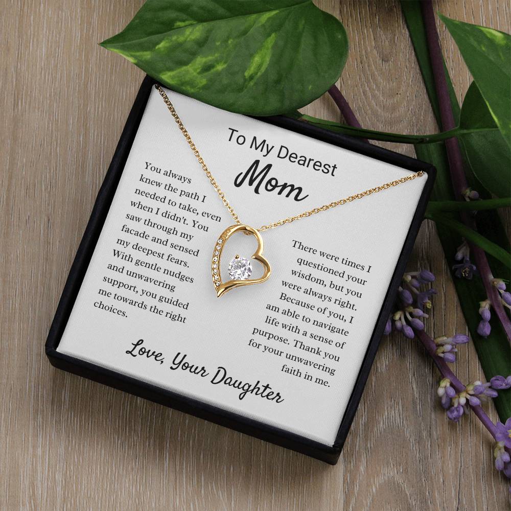 To My Dearest Mom - Your Unwavering Faith