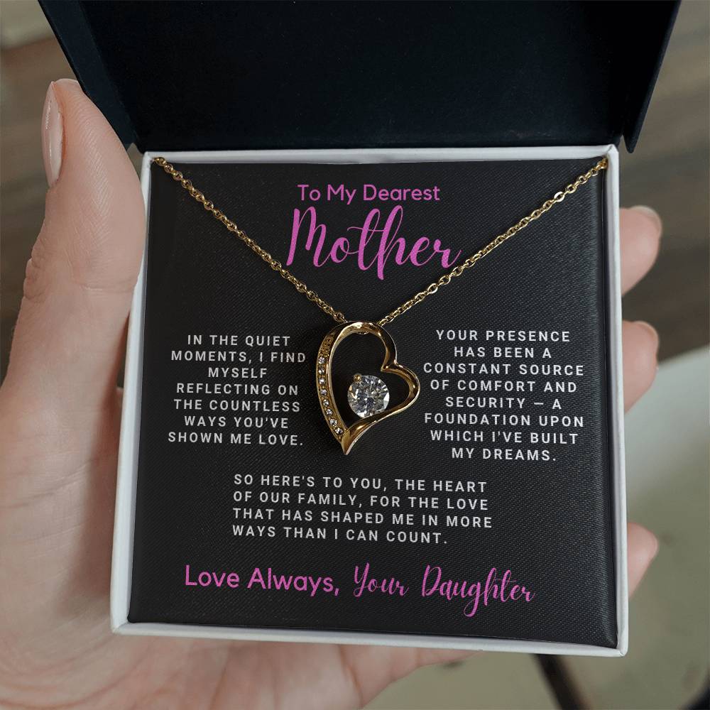 To My Dearest Mother - A Foundation for My Dreams