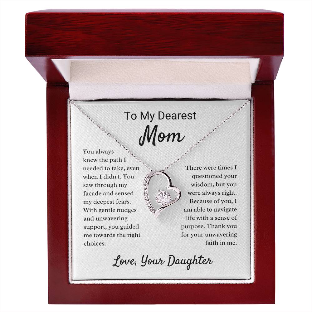 To My Dearest Mom - Your Unwavering Faith