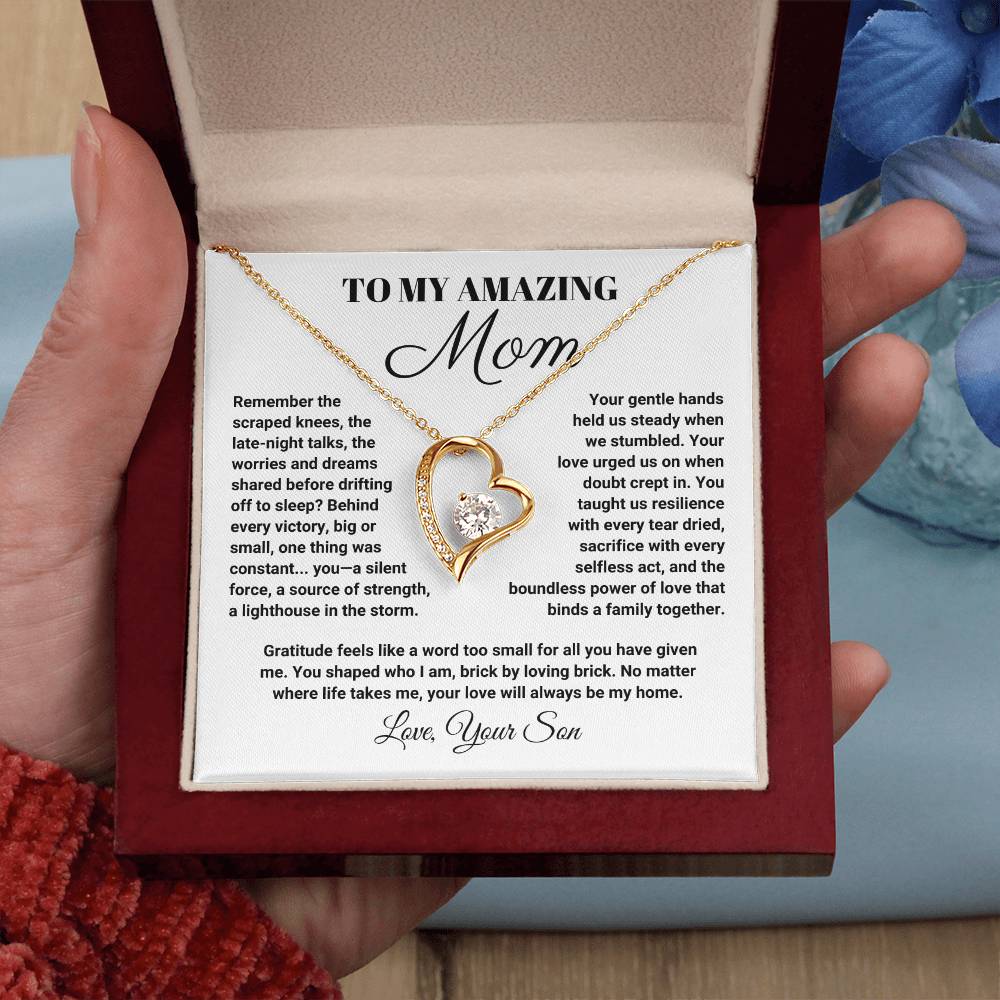 To My Amazing Mom - One Thing Was Constant… You