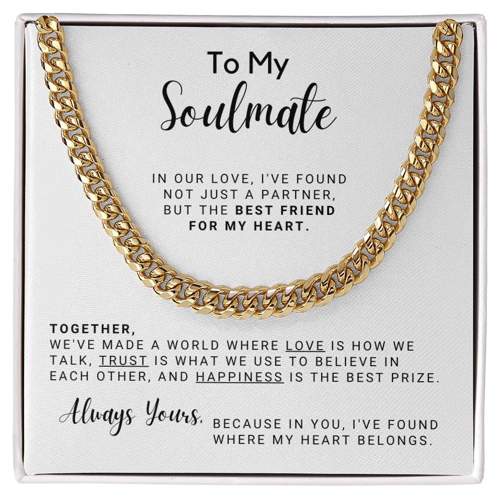 To My Soulmate - Love, Trust, and Happiness