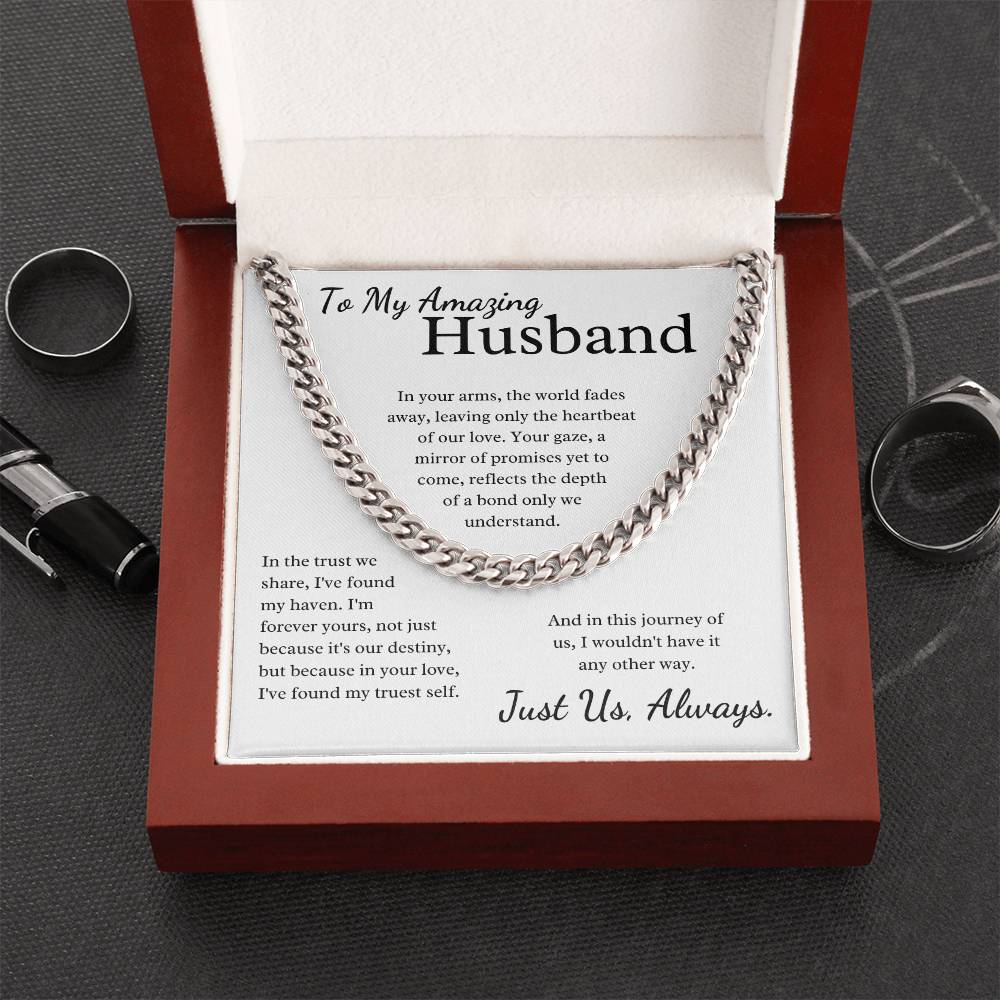 To My Amazing Husband - The Heartbeat of Our Love
