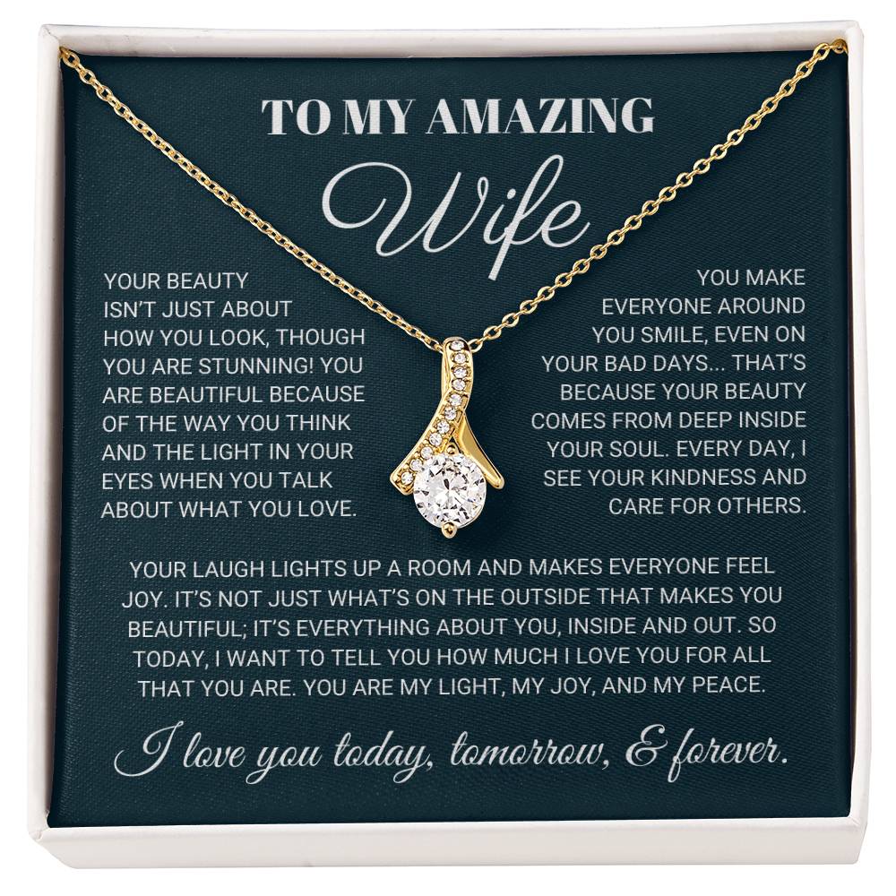 To My Amazing Wife - Your Beauty Isn't Just About How You Look