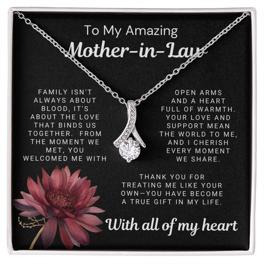 To My Amazing Mother-in-Law - You Welcomed Me With Open Arms
