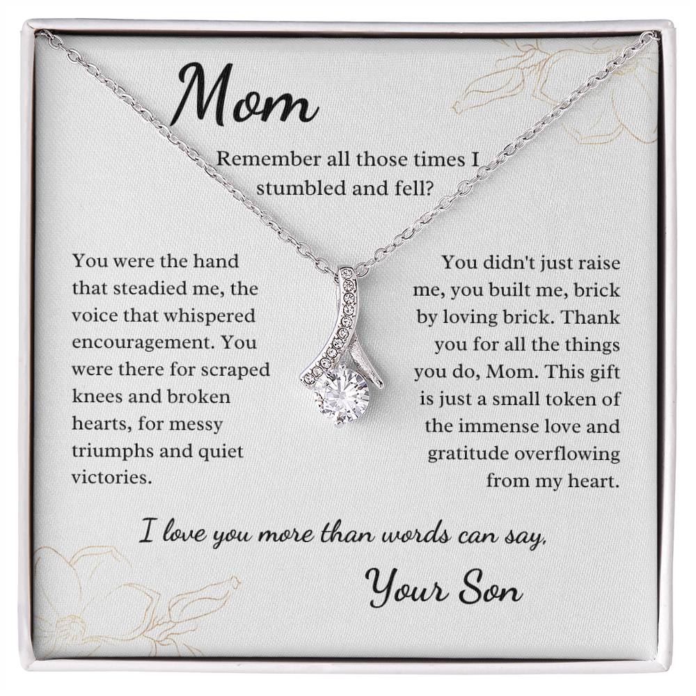Mom - You Were The Hand That Steadied Me