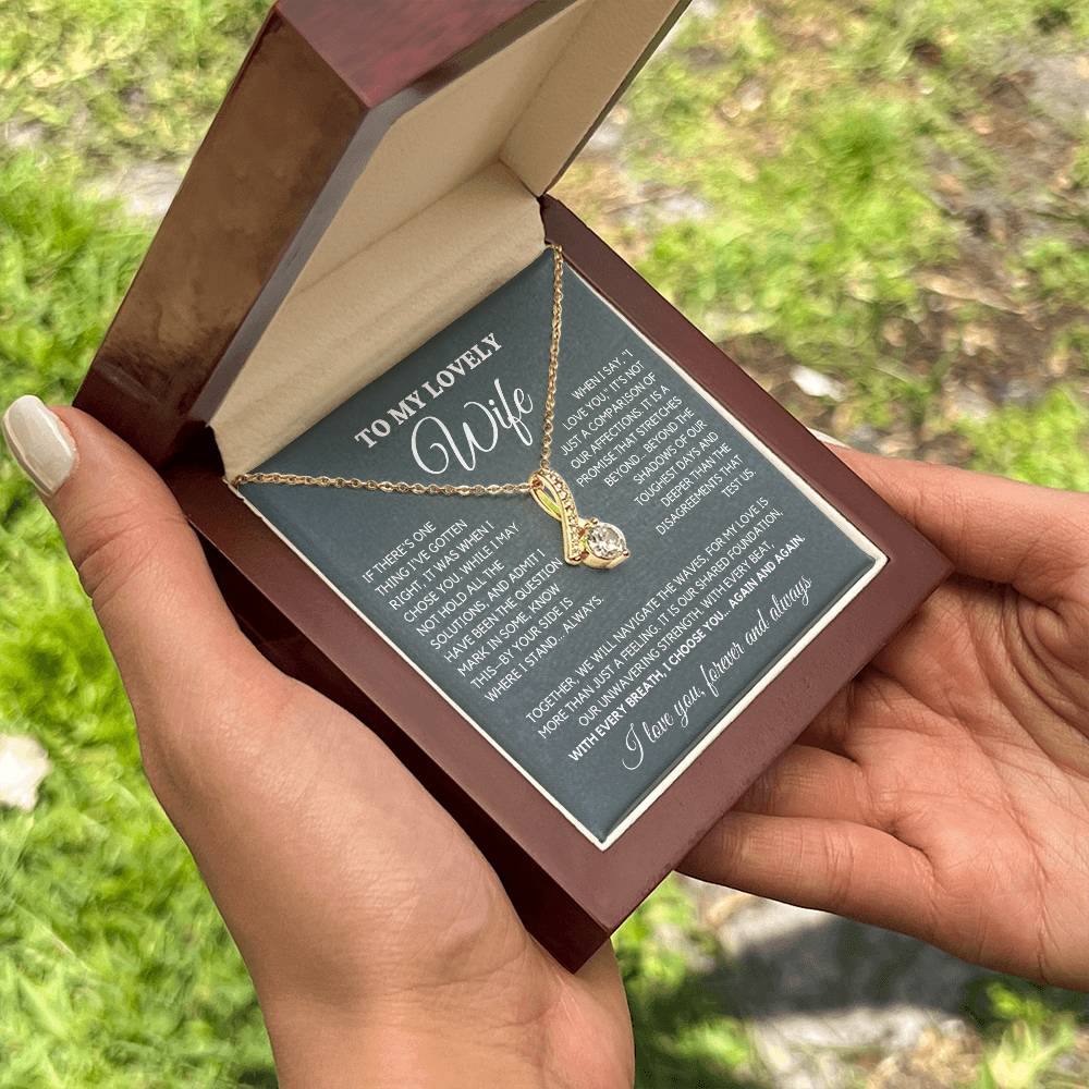 To My Lovely Wife - If There's One Thing I've Gotten RIght
