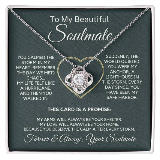 To My Beautiful Soulmate - You Calmed the Storm in My Heart